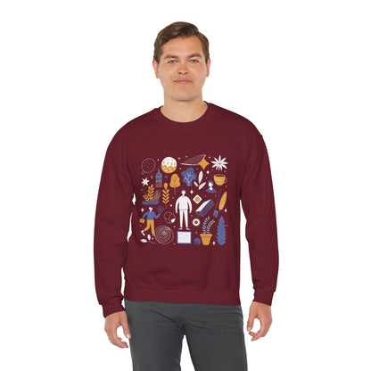 Autumn Vibes - Unisex Heavy Blend™ Crewneck Sweatshirt