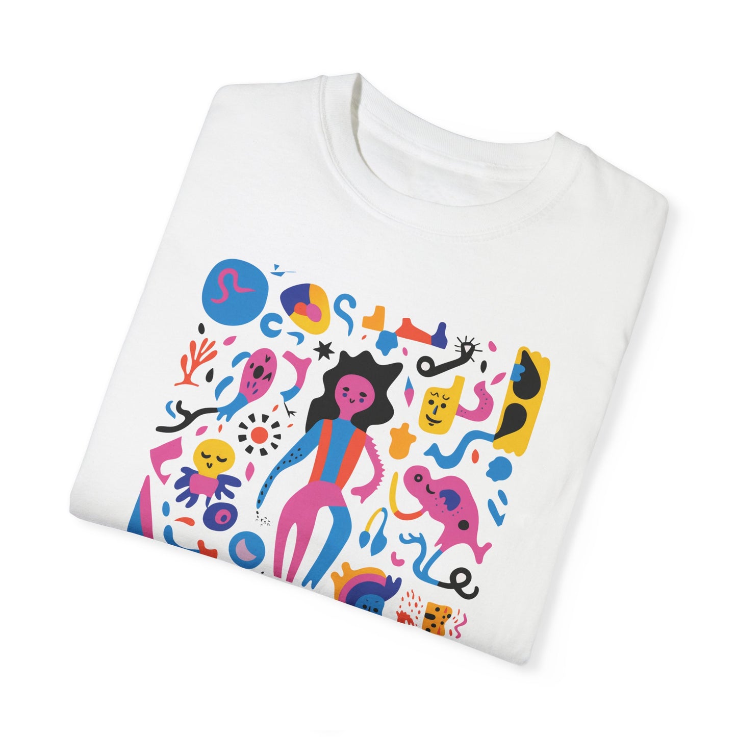 Vibrant Carnival Art - Unisex Graphic T-shirt