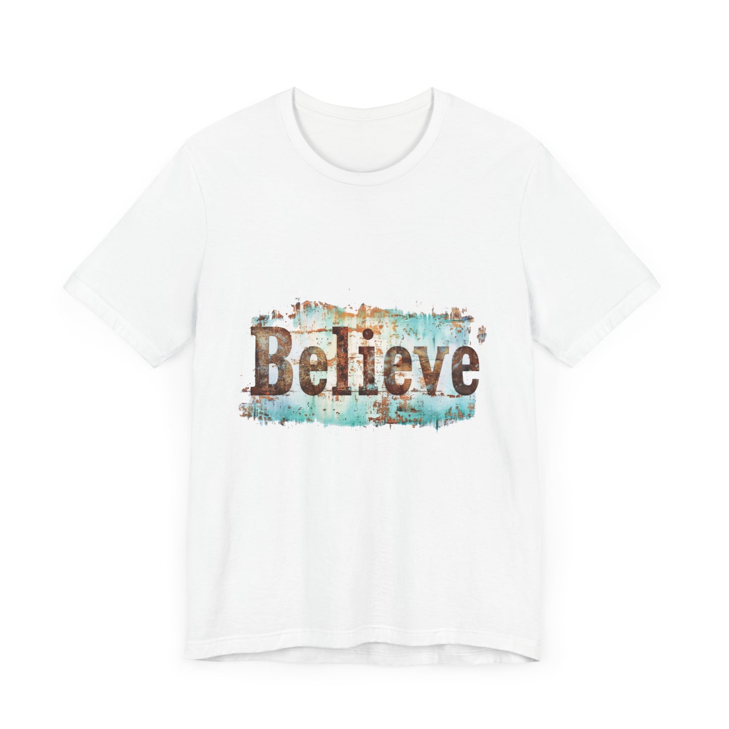 Rustic Believe Design - Unisex Soft Jersey Cotton Tee