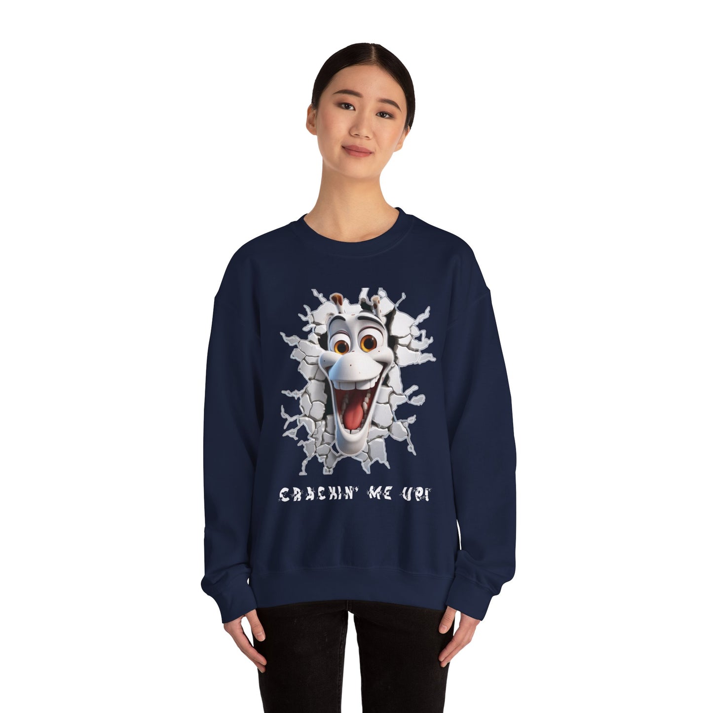 Crackin’ Me Up - Unisex Heavy Blend™ Crewneck Sweatshirt