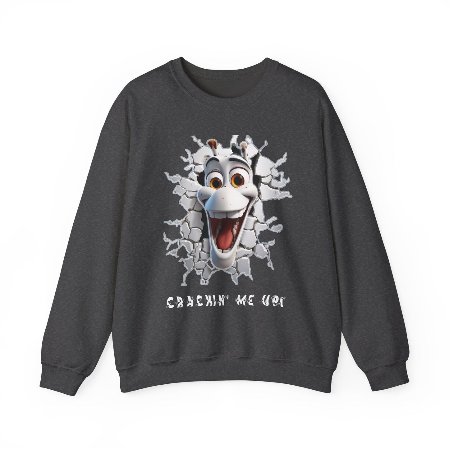 Crackin’ Me Up - Unisex Heavy Blend™ Crewneck Sweatshirt