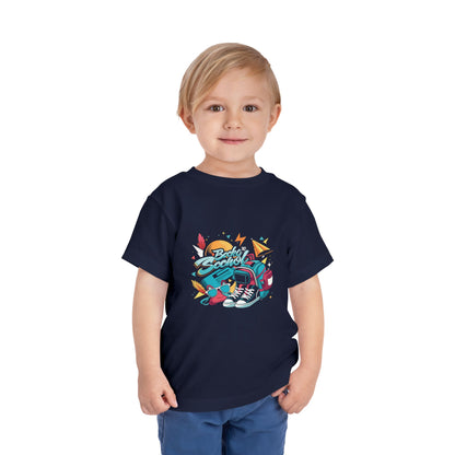 Back to School Toddler Tee - Fun Graphic Short Sleeve Shirt