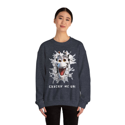 Crackin’ Me Up - Unisex Heavy Blend™ Crewneck Sweatshirt