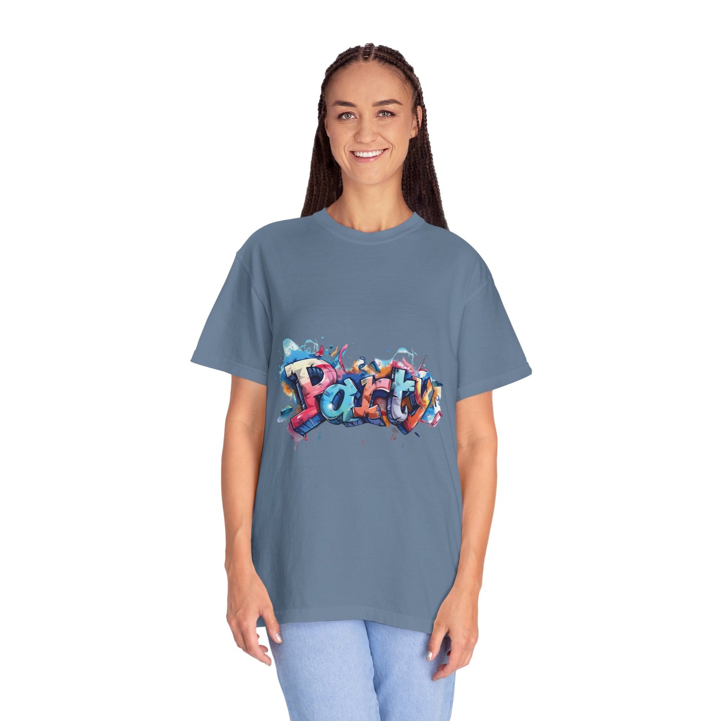 Party Graphic T-Shirt – Unisex Vintage Streetwear | Comfort Colors