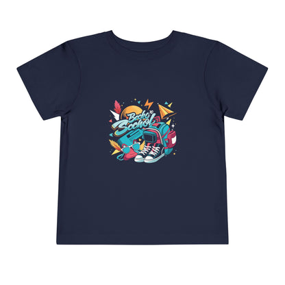 Back to School Toddler Tee - Fun Graphic Short Sleeve Shirt