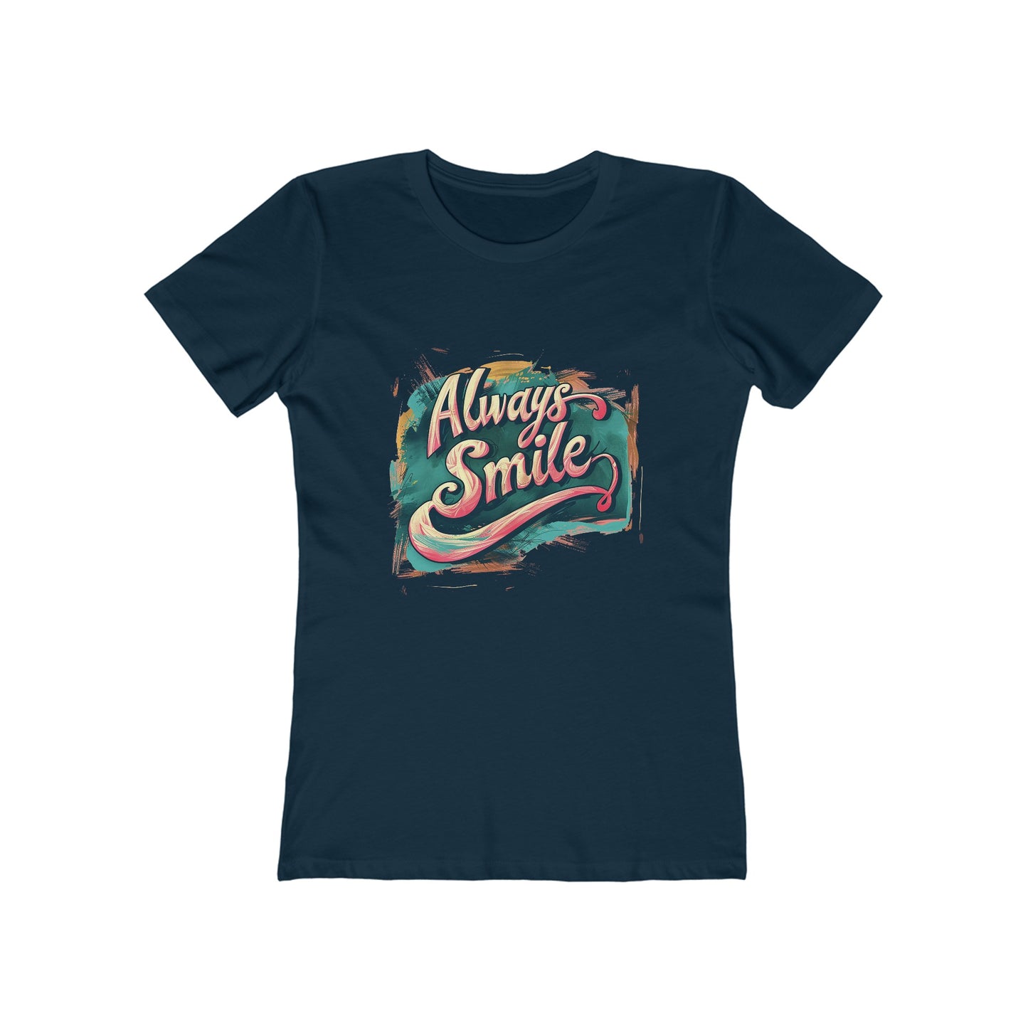 Always Smile - The Boyfriend Tee for Women