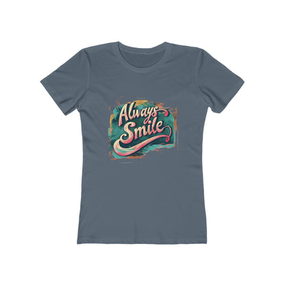 Always Smile - The Boyfriend Tee for Women