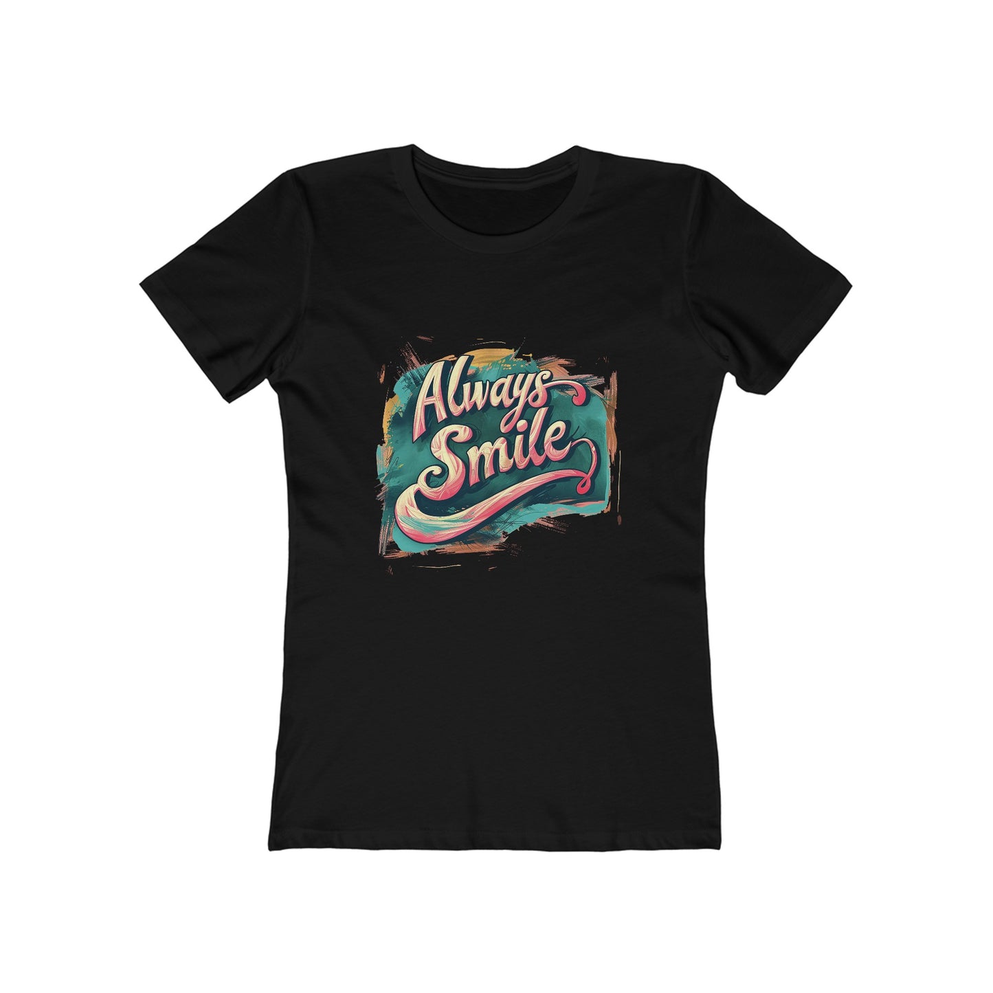 Always Smile - The Boyfriend Tee for Women