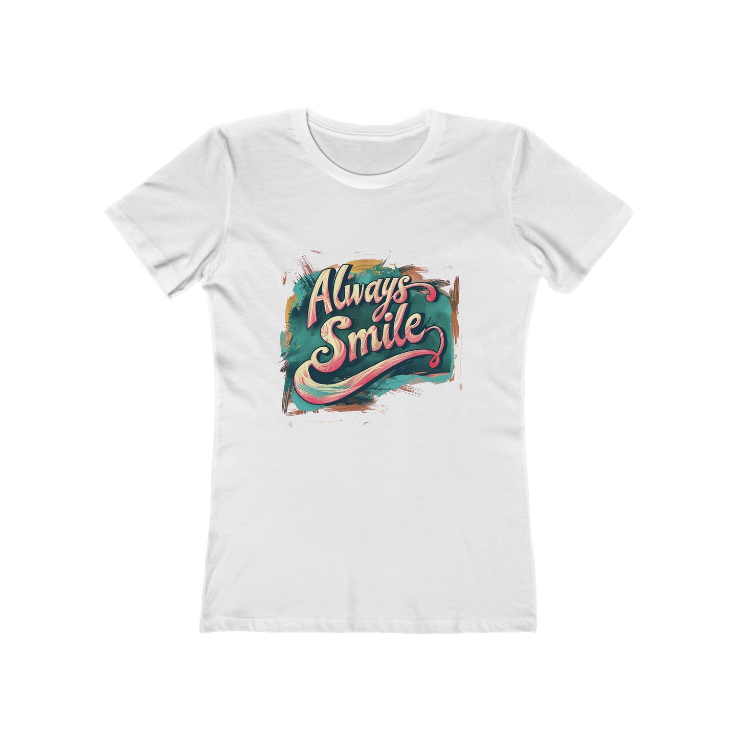 Always Smile - The Boyfriend Tee for Women