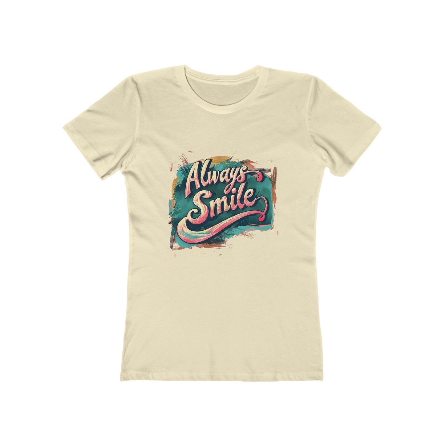 Always Smile - The Boyfriend Tee for Women