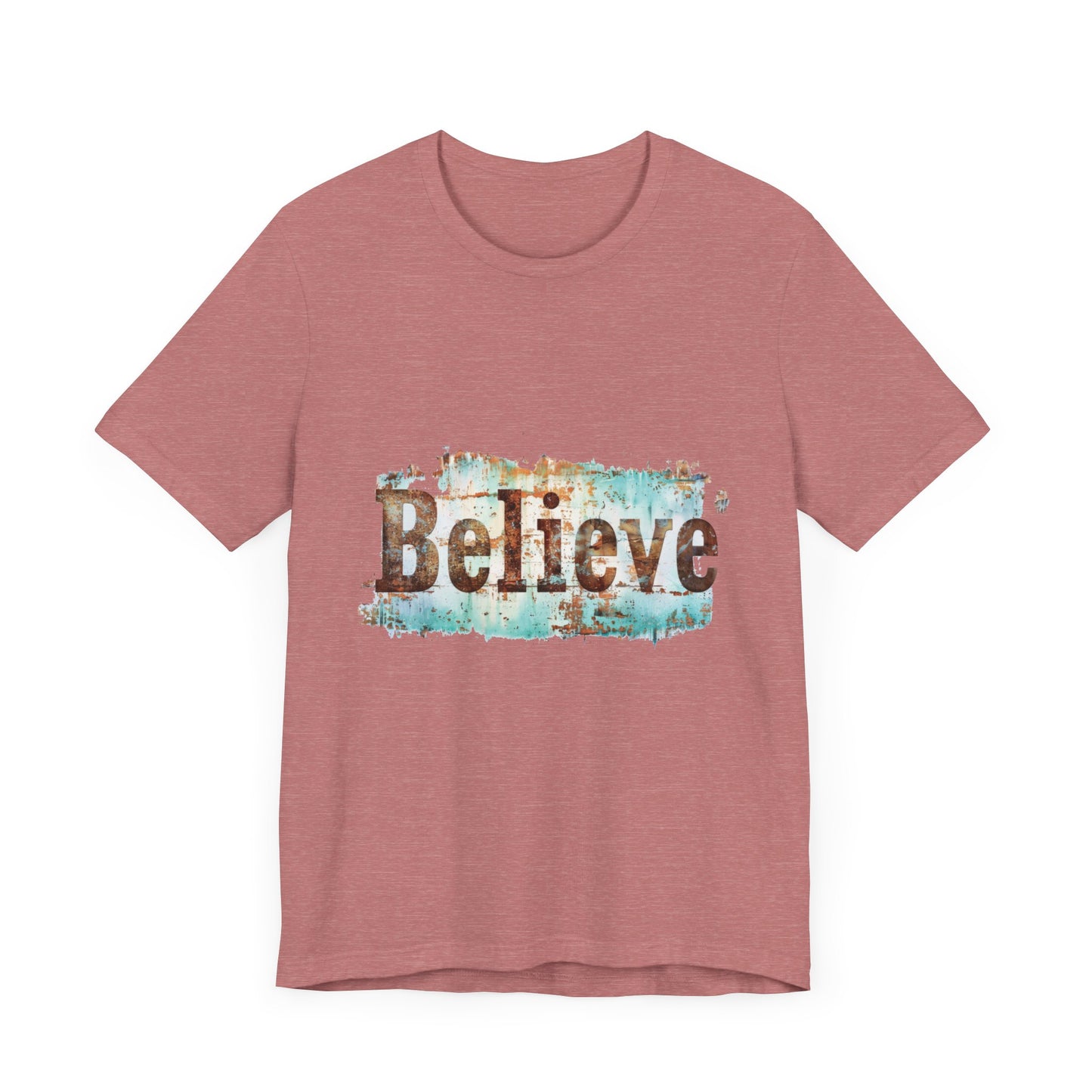 Rustic Believe Design - Unisex Soft Jersey Cotton Tee