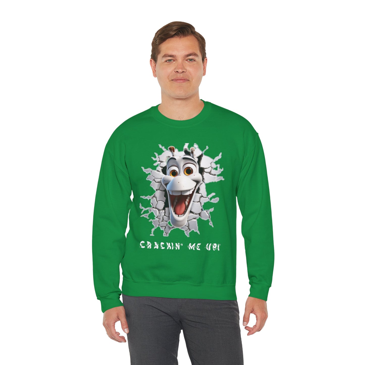 Crackin’ Me Up - Unisex Heavy Blend™ Crewneck Sweatshirt