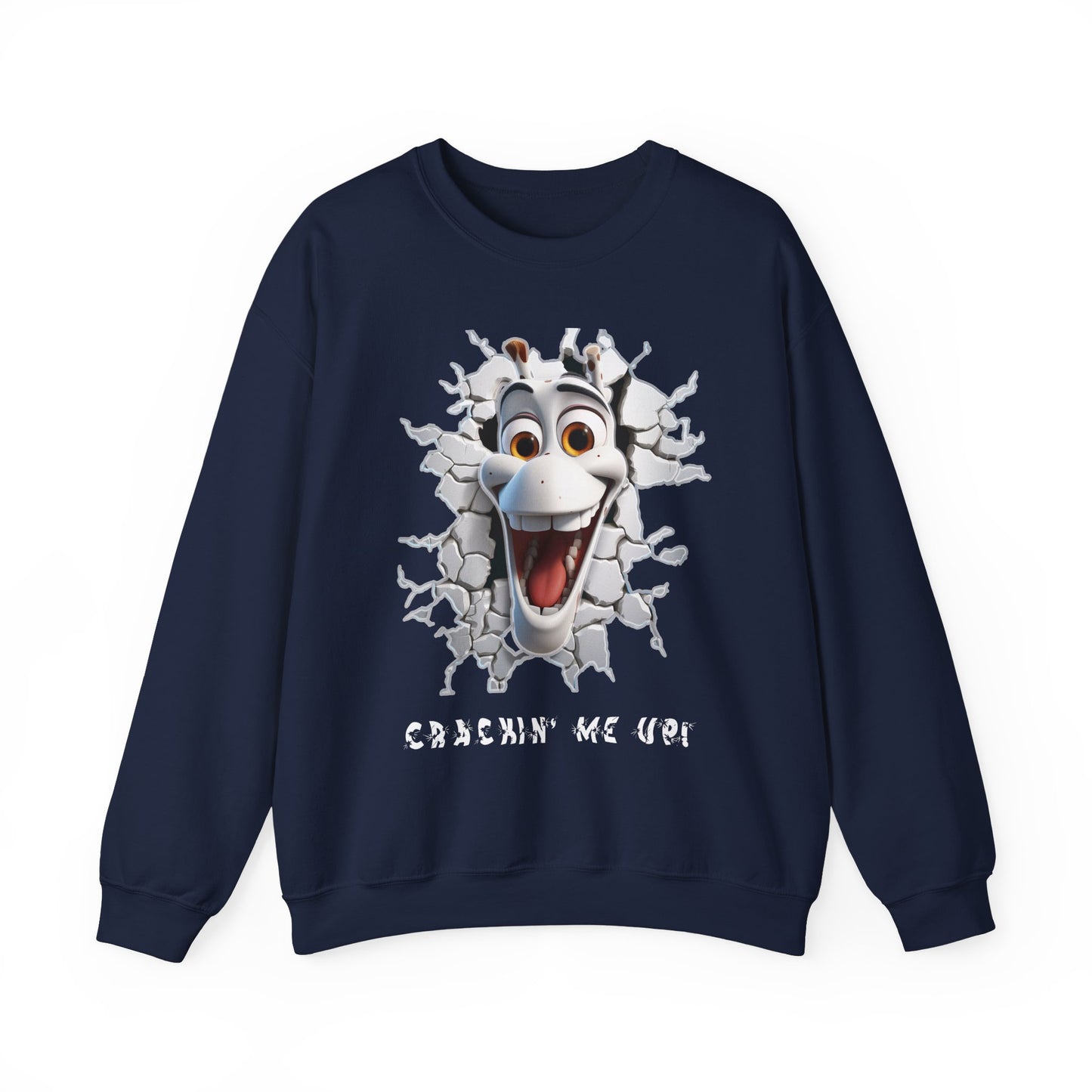 Crackin’ Me Up - Unisex Heavy Blend™ Crewneck Sweatshirt