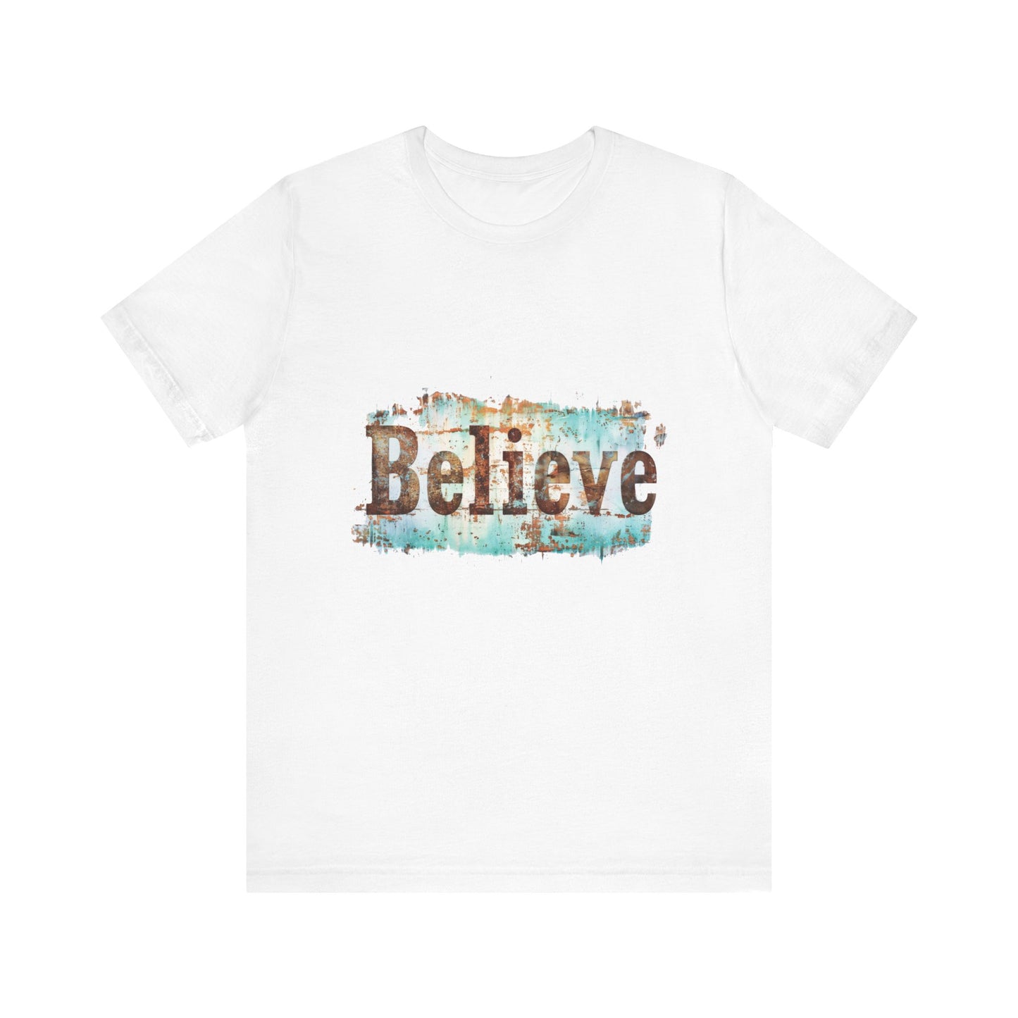 Rustic Believe Design - Unisex Soft Jersey Cotton Tee