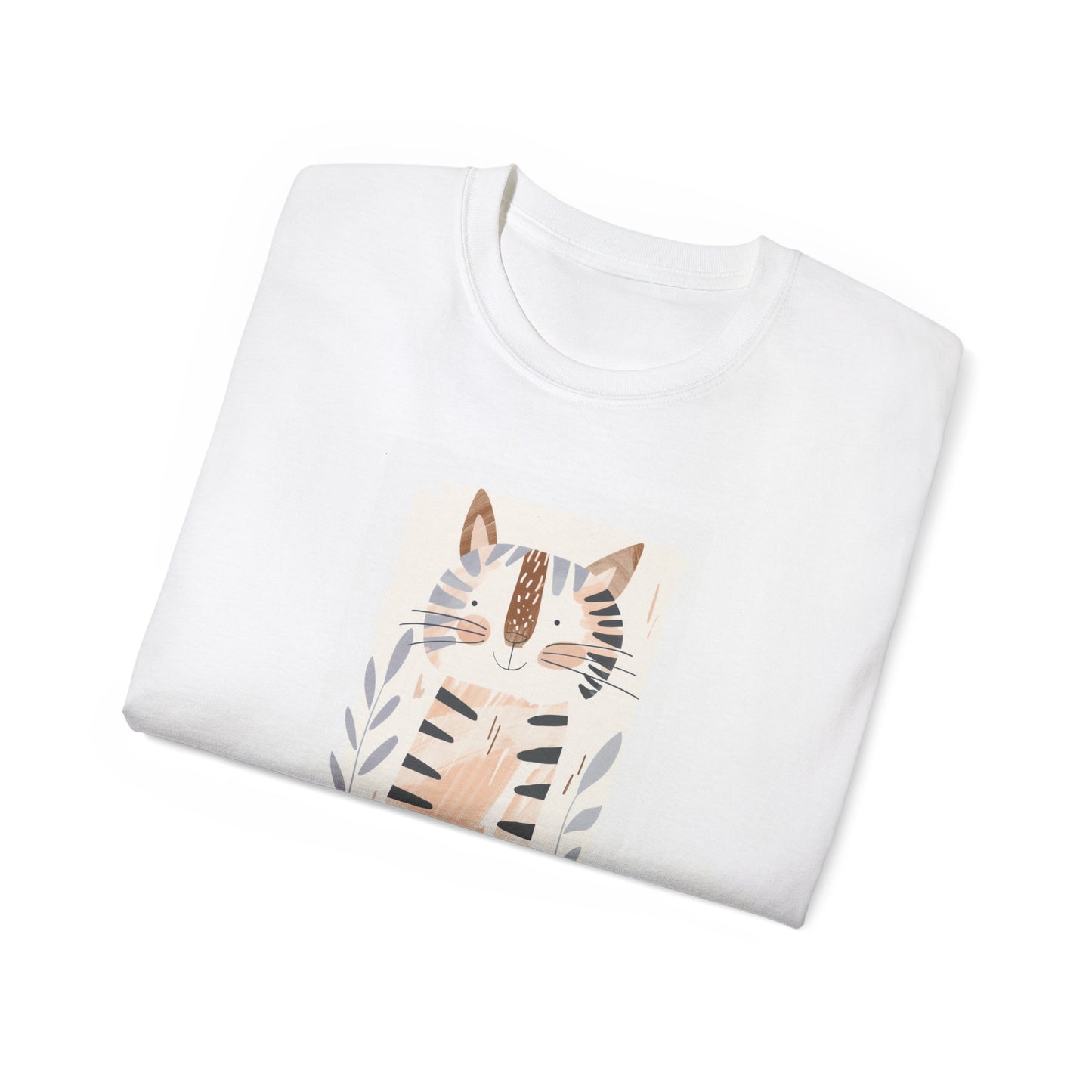 Wild Cat Illustration - Unisex Ultra Cotton T-shirt