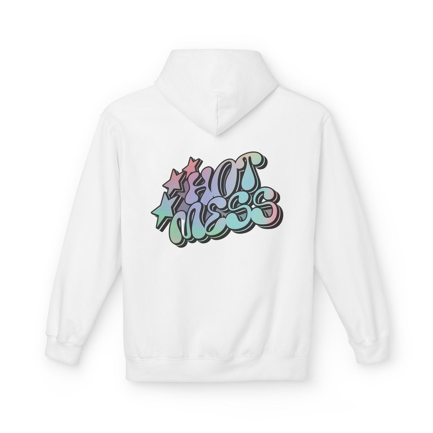 Hot Mess Hoodie – Bold Graffiti-Inspired Streetwear Design