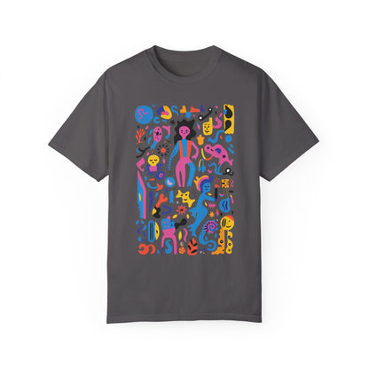 Vibrant Carnival Art - Unisex Graphic T-shirt