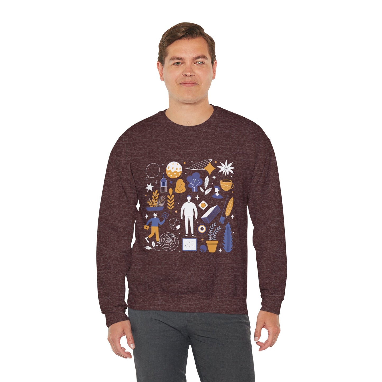 Autumn Vibes - Unisex Heavy Blend™ Crewneck Sweatshirt