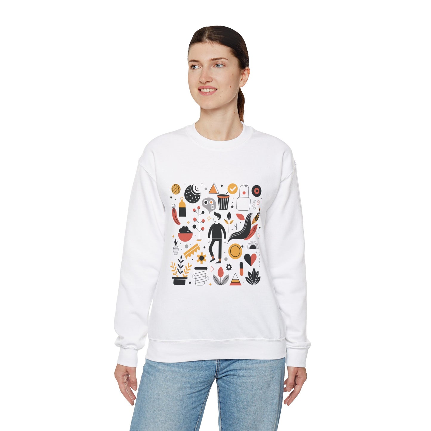 Wander - Unisex Heavy Blend™ Crewneck Sweatshirt