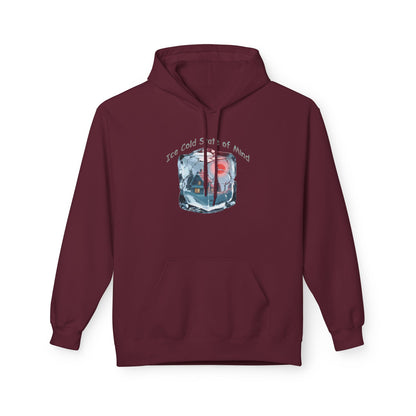 Ice Cold State of Mind Hoodie – Bold Winter Resilience Graphic