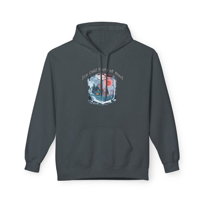 Ice Cold State of Mind Hoodie – Bold Winter Resilience Graphic