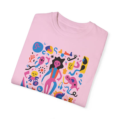 Vibrant Carnival Art - Unisex Graphic T-shirt