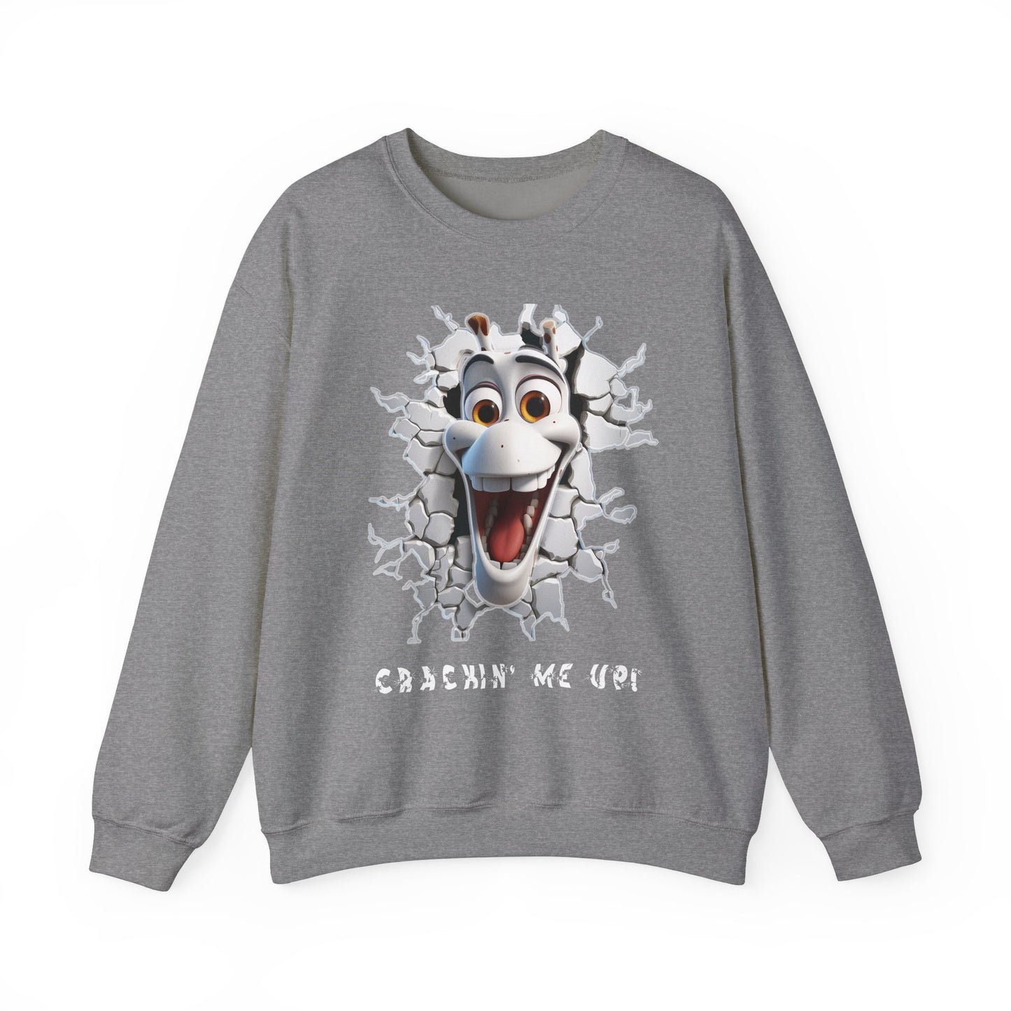 Crackin’ Me Up - Unisex Heavy Blend™ Crewneck Sweatshirt