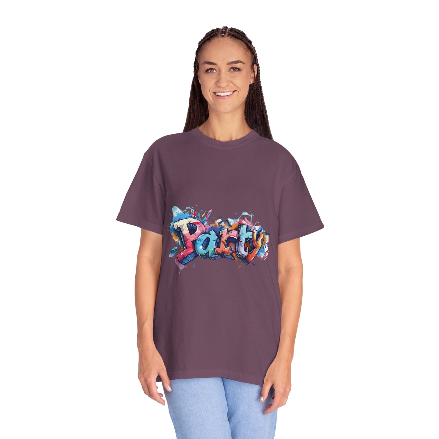 Party Graphic T-Shirt – Unisex Vintage Streetwear | Comfort Colors