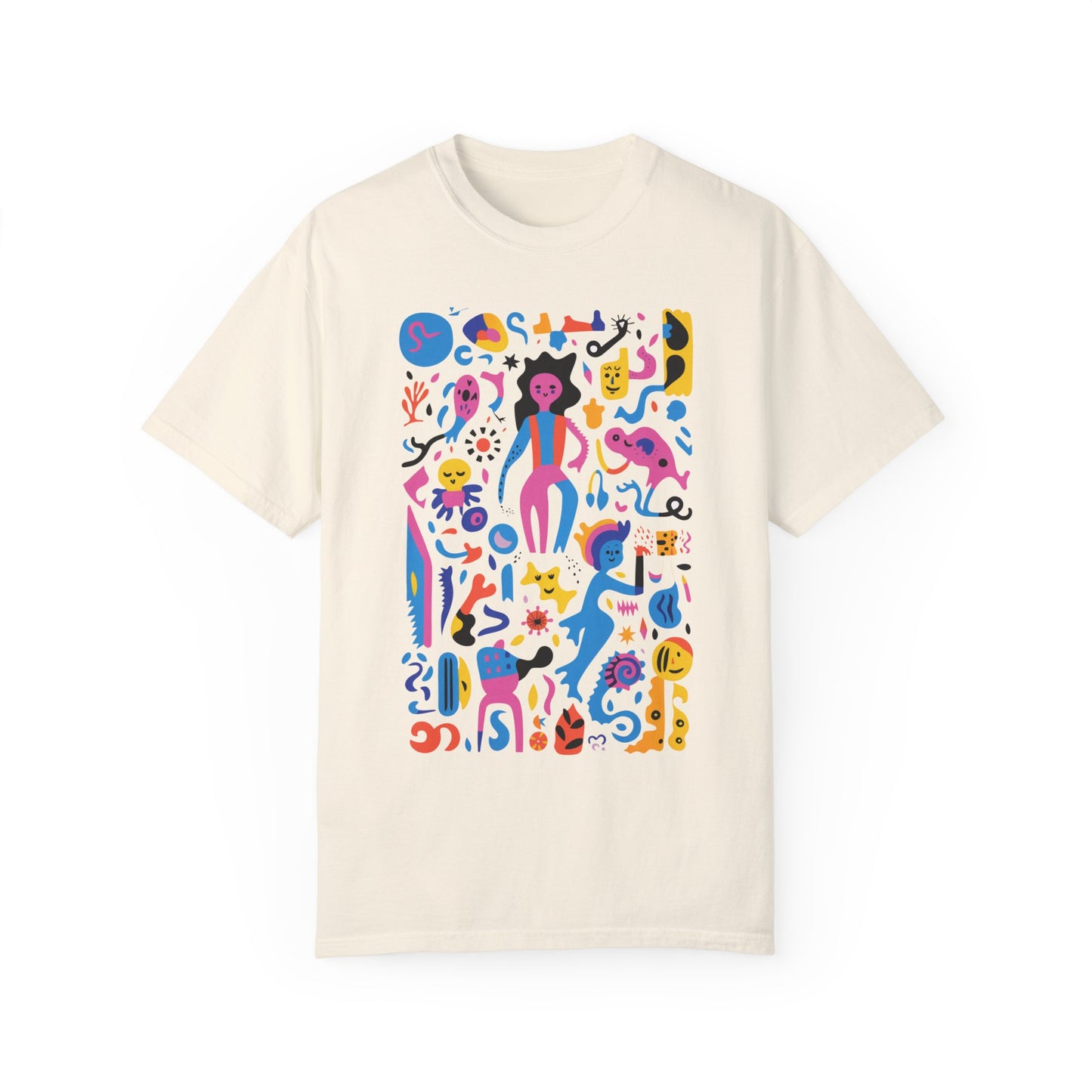 Vibrant Carnival Art - Unisex Graphic T-shirt