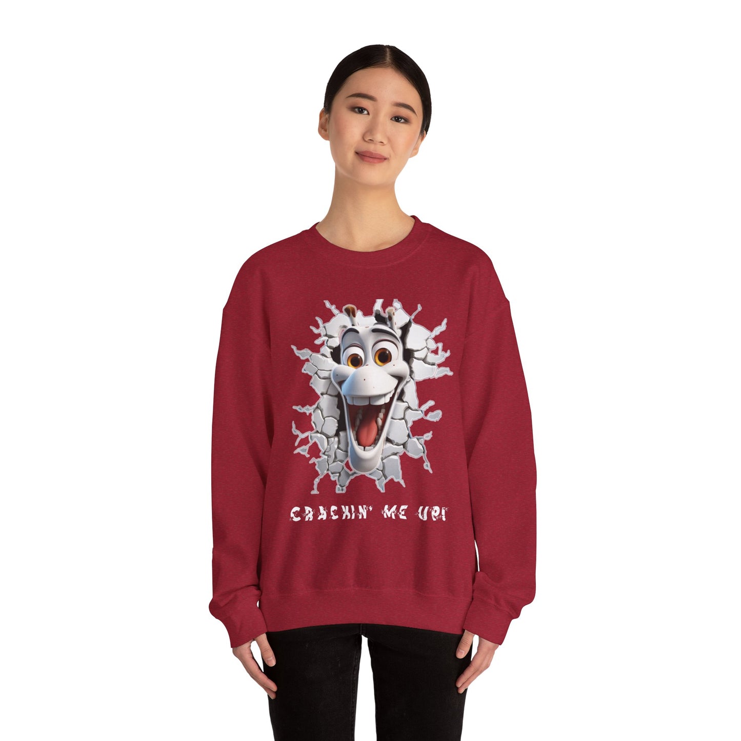 Crackin’ Me Up - Unisex Heavy Blend™ Crewneck Sweatshirt