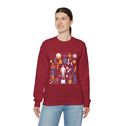 Autumn Vibes - Unisex Heavy Blend™ Crewneck Sweatshirt