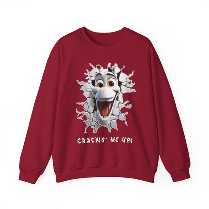 Crackin’ Me Up - Unisex Heavy Blend™ Crewneck Sweatshirt