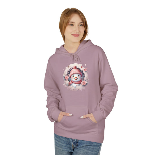 Cozy Snowman Hoodie – Cute Winter Graphic Sweatshirt