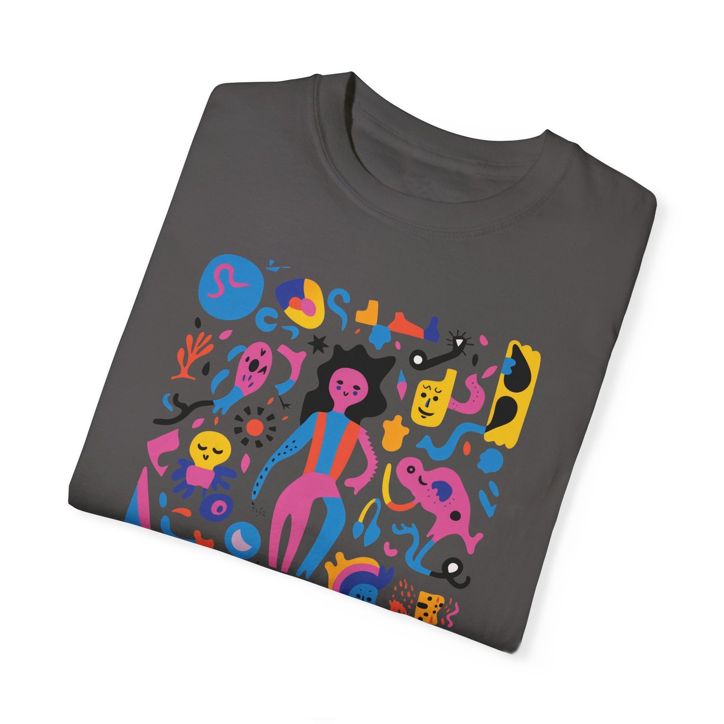 Vibrant Carnival Art - Unisex Graphic T-shirt