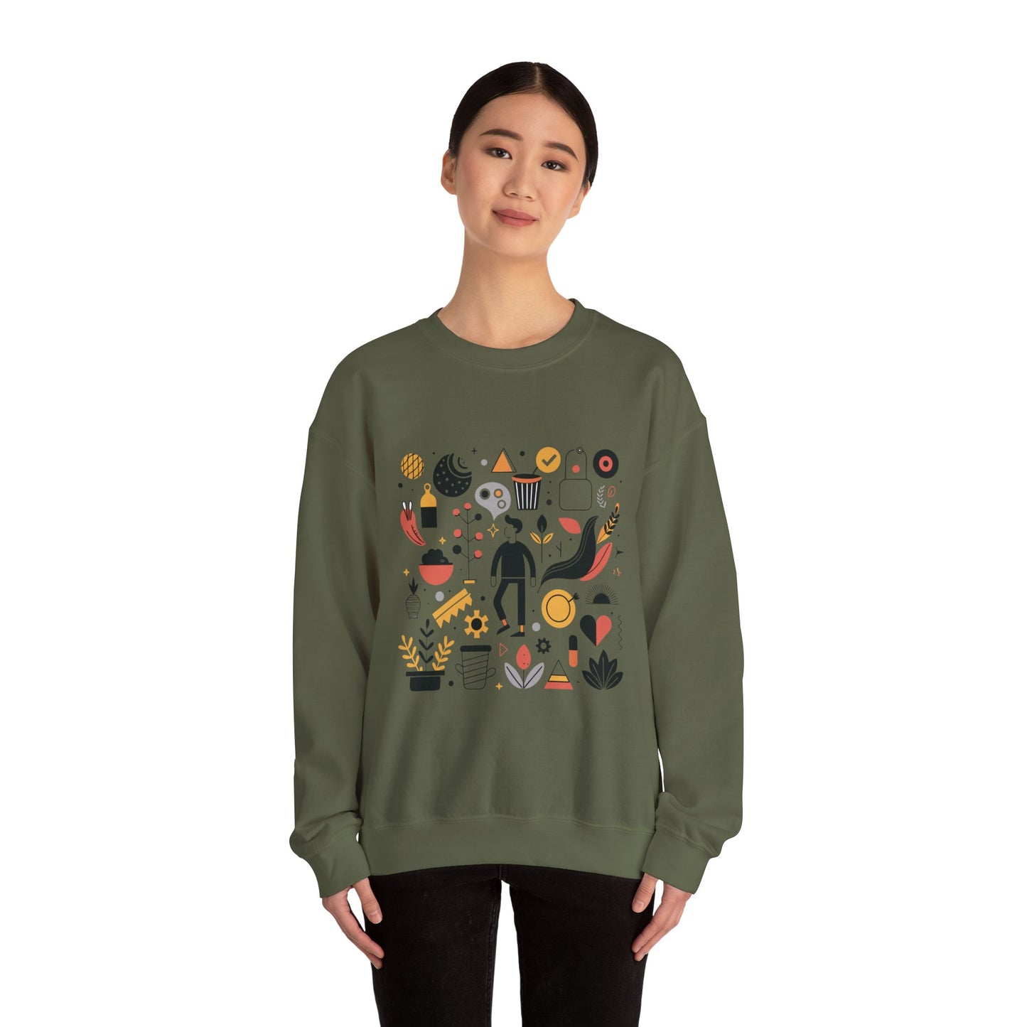 Wander - Unisex Heavy Blend™ Crewneck Sweatshirt