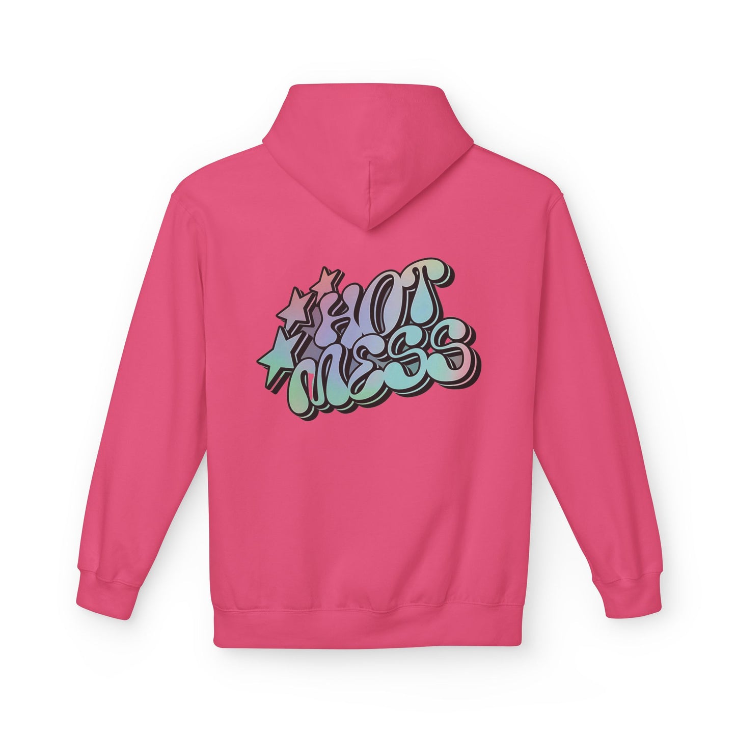 Hot Mess Hoodie – Bold Graffiti-Inspired Streetwear Design