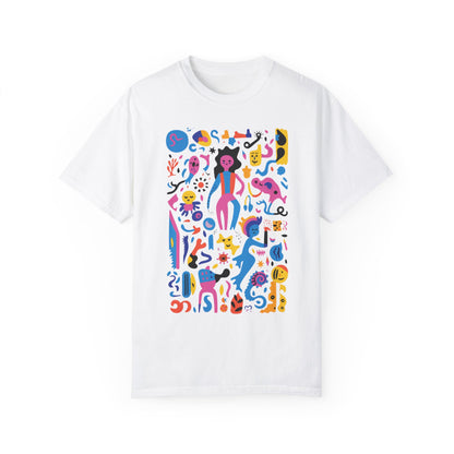 Vibrant Carnival Art - Unisex Graphic T-shirt