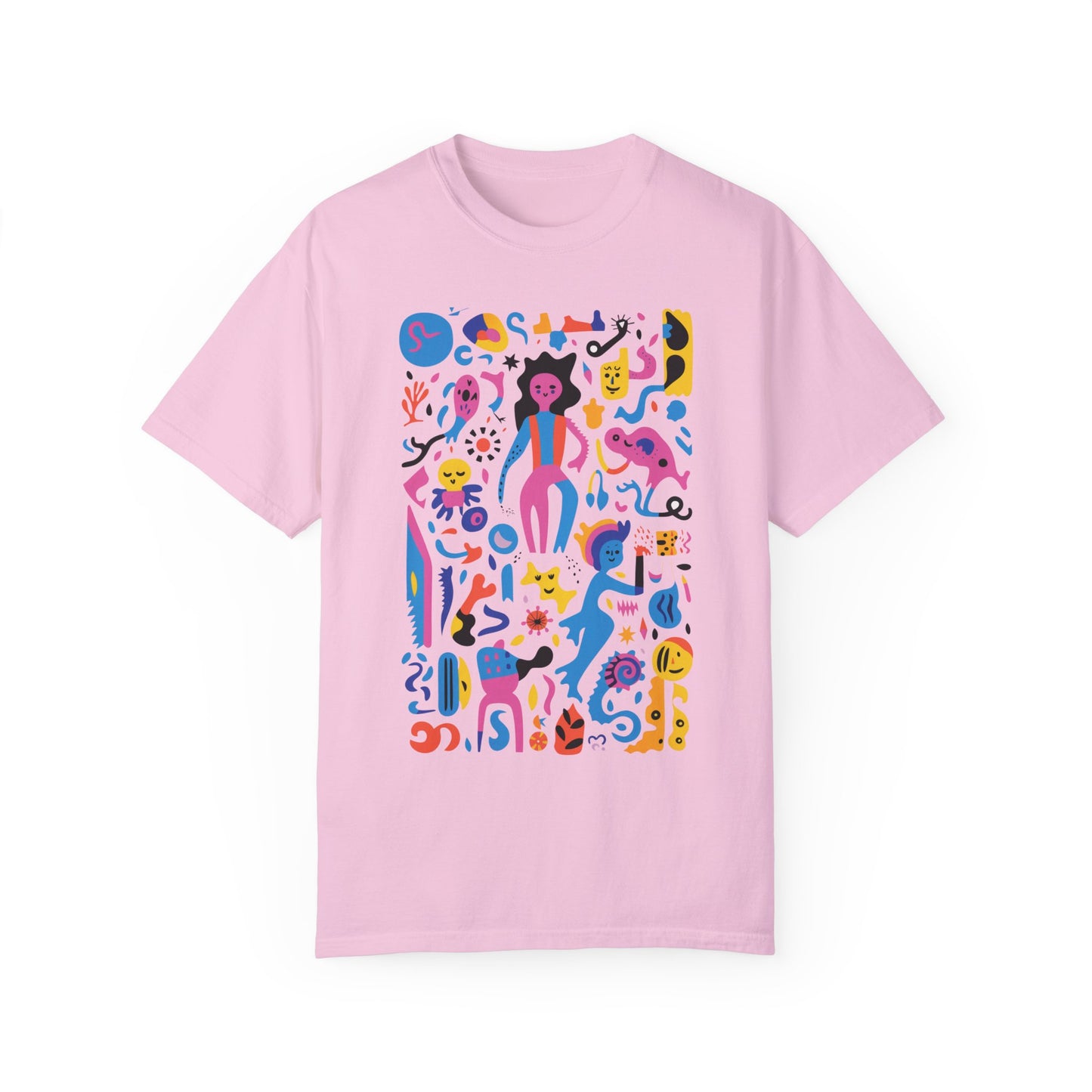 Vibrant Carnival Art - Unisex Graphic T-shirt