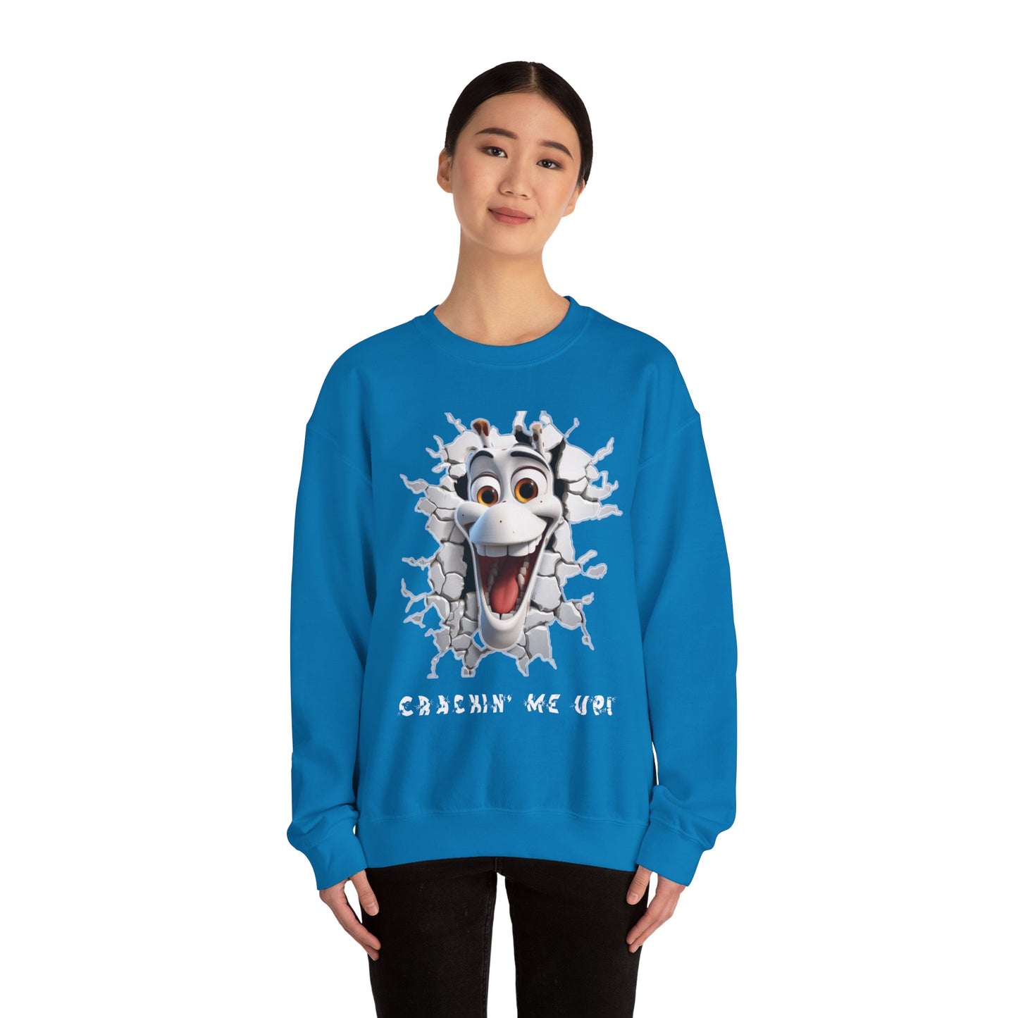 Crackin’ Me Up - Unisex Heavy Blend™ Crewneck Sweatshirt