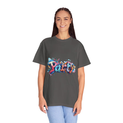 Party Graphic T-Shirt – Unisex Vintage Streetwear | Comfort Colors