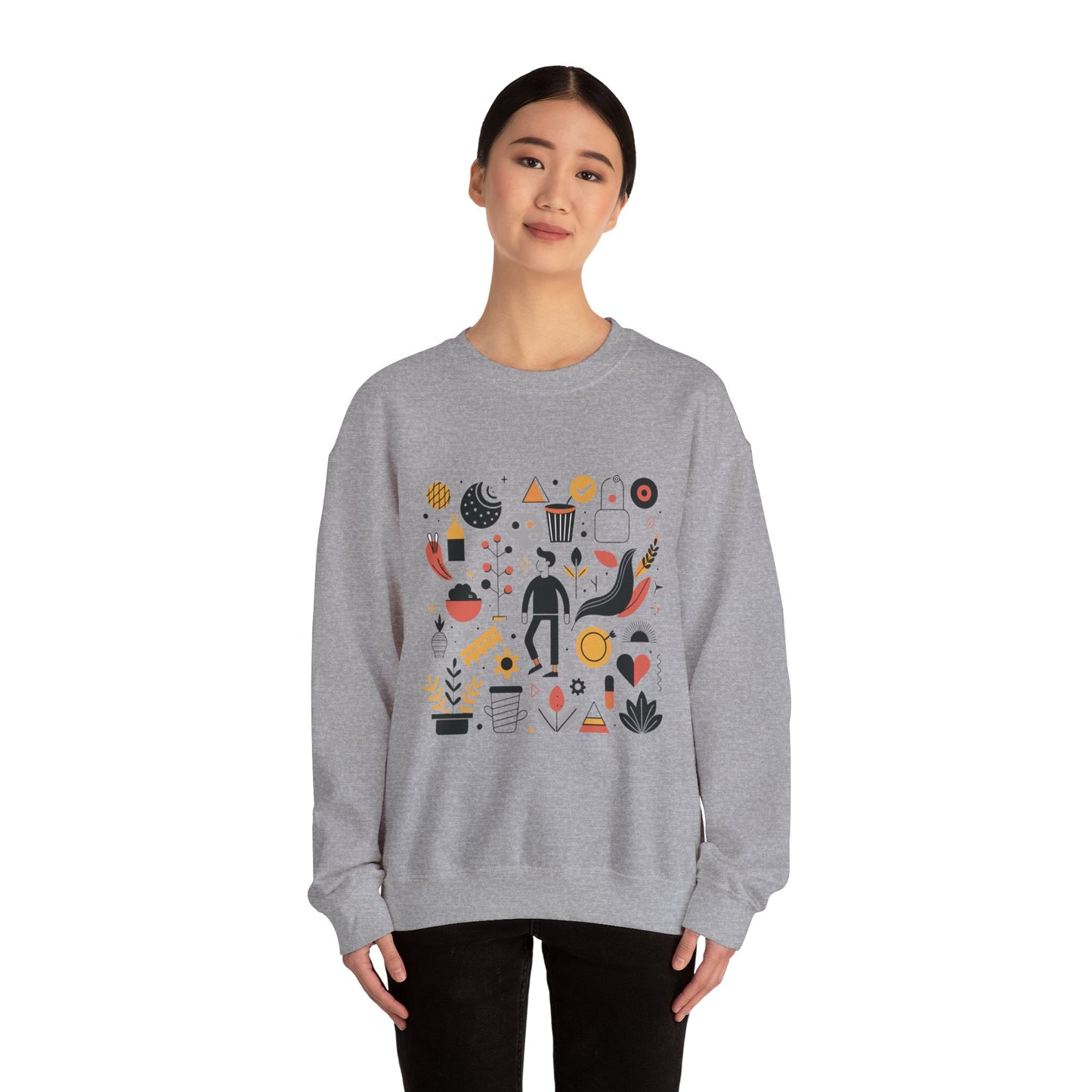 Wander - Unisex Heavy Blend™ Crewneck Sweatshirt