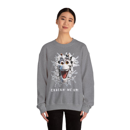 Crackin’ Me Up - Unisex Heavy Blend™ Crewneck Sweatshirt