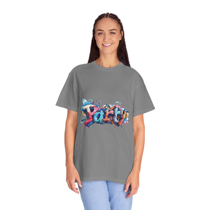 Party Graphic T-Shirt – Unisex Vintage Streetwear | Comfort Colors