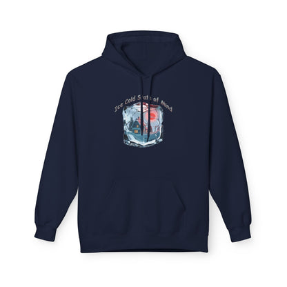 Ice Cold State of Mind Hoodie – Bold Winter Resilience Graphic