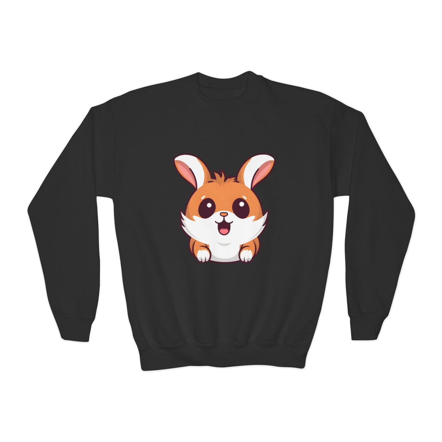 Adorable Rabbit Crewneck Sweatshirt - Cozy and Cute for All Day Comfort