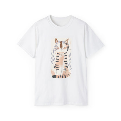 Wild Cat Illustration - Unisex Ultra Cotton T-shirt