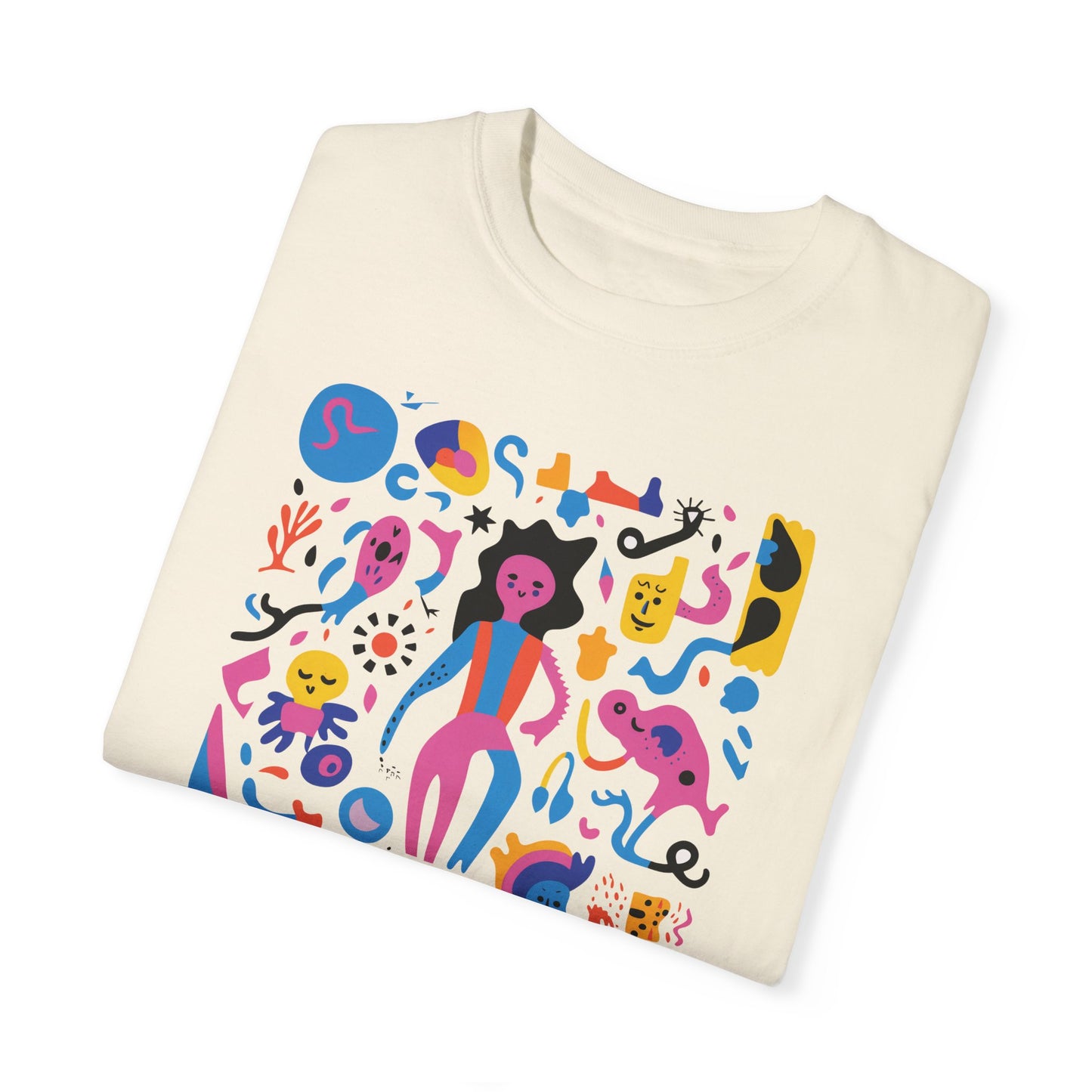 Vibrant Carnival Art - Unisex Graphic T-shirt