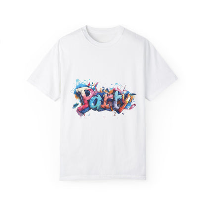 Party Graphic T-Shirt – Unisex Vintage Streetwear | Comfort Colors