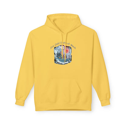 Ice Cold State of Mind Hoodie – Bold Winter Resilience Graphic