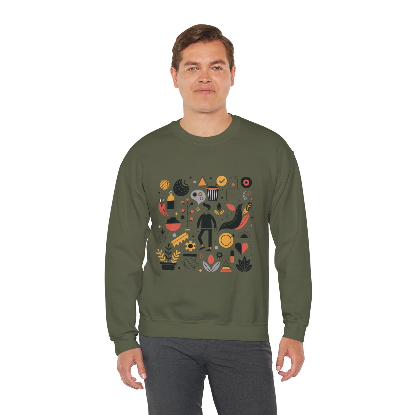 Wander - Unisex Heavy Blend™ Crewneck Sweatshirt